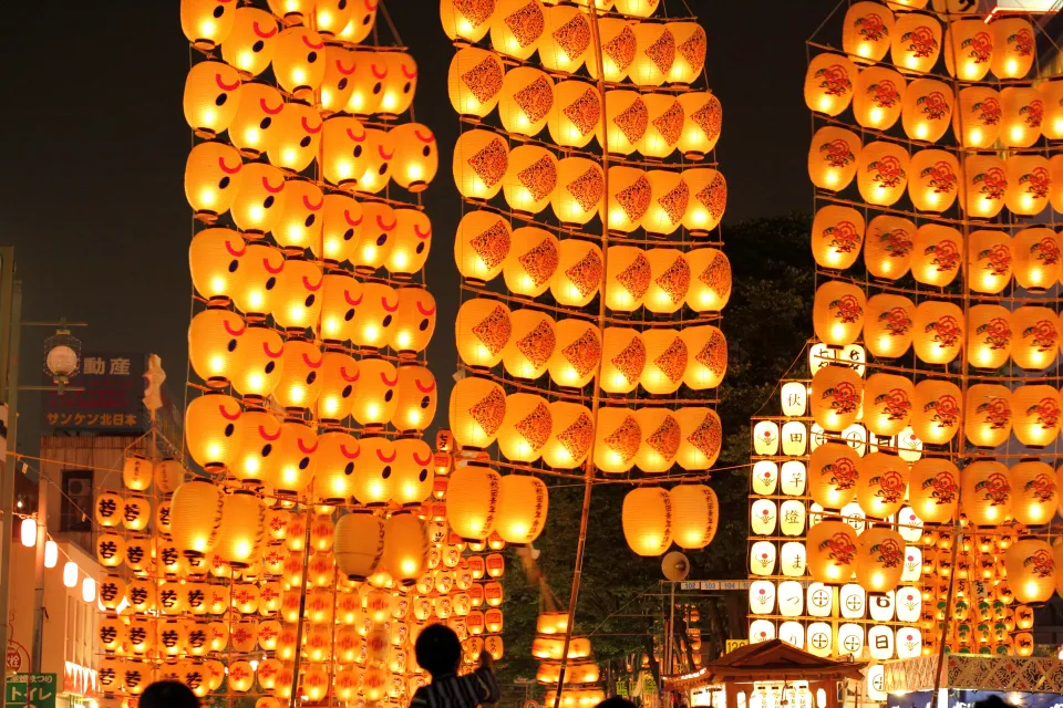 Akita, Akita - Visit between Aug 3-6 for the Dazzling Kanto Festival